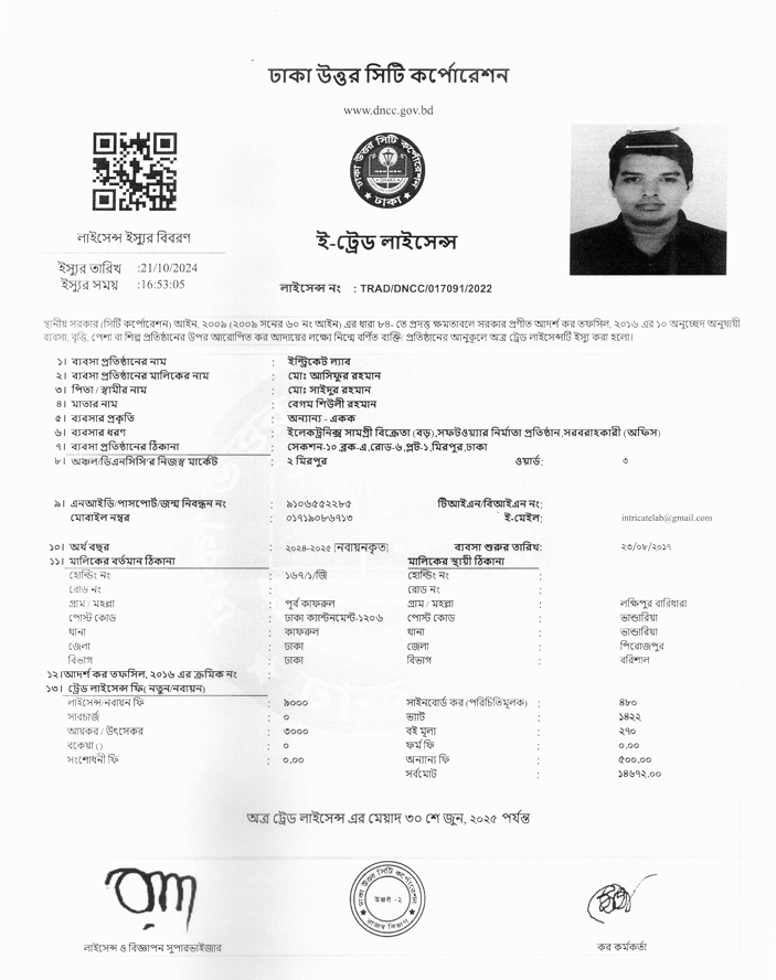 Trade License